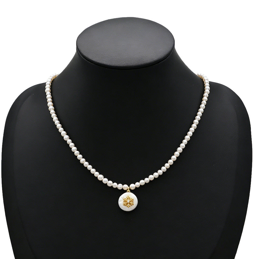 Handmade Customizable Fresh Water Pearl Necklace
