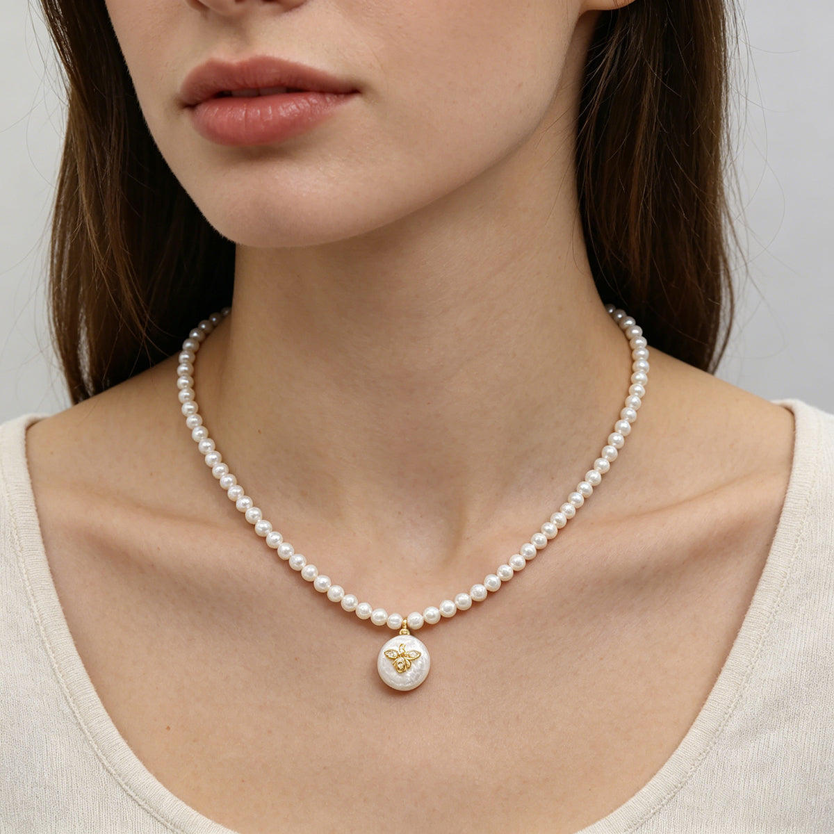 Handmade Customizable Fresh Water Pearl Necklace