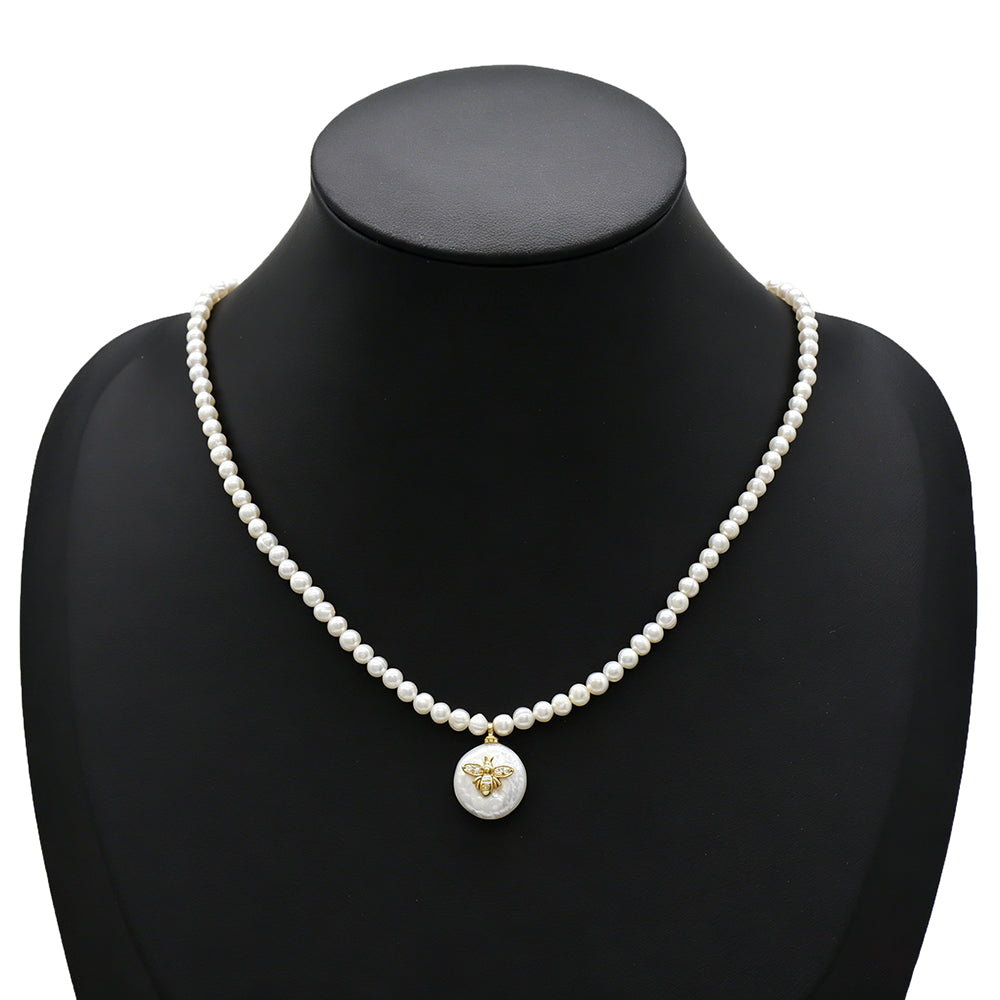 Handmade Customizable Fresh Water Pearl Necklace