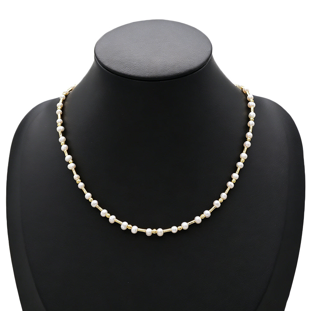 Handmade Customizable Fresh Water Pearl Bracelet Necklace Set