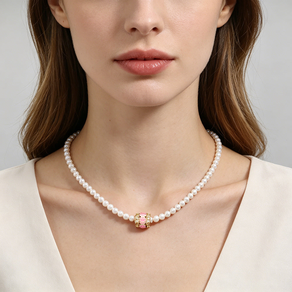 Handmade Customizable Fresh Water Pearl Necklace