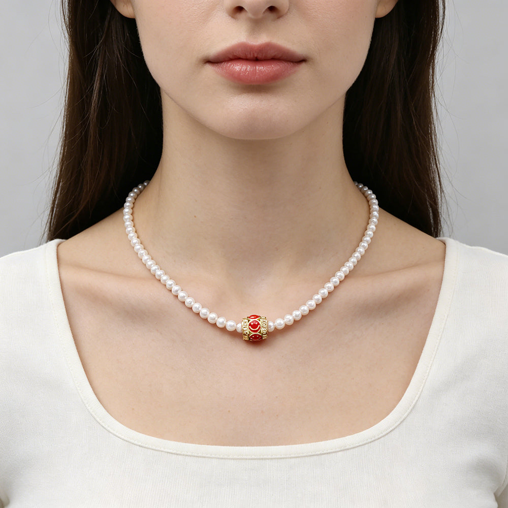 Handmade Customizable Fresh Water Pearl Necklace