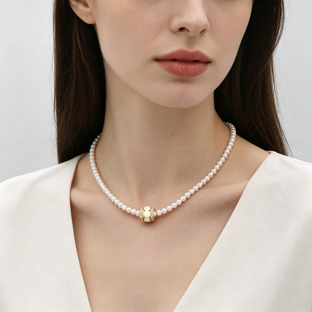 Handmade Customizable Fresh Water Pearl Necklace