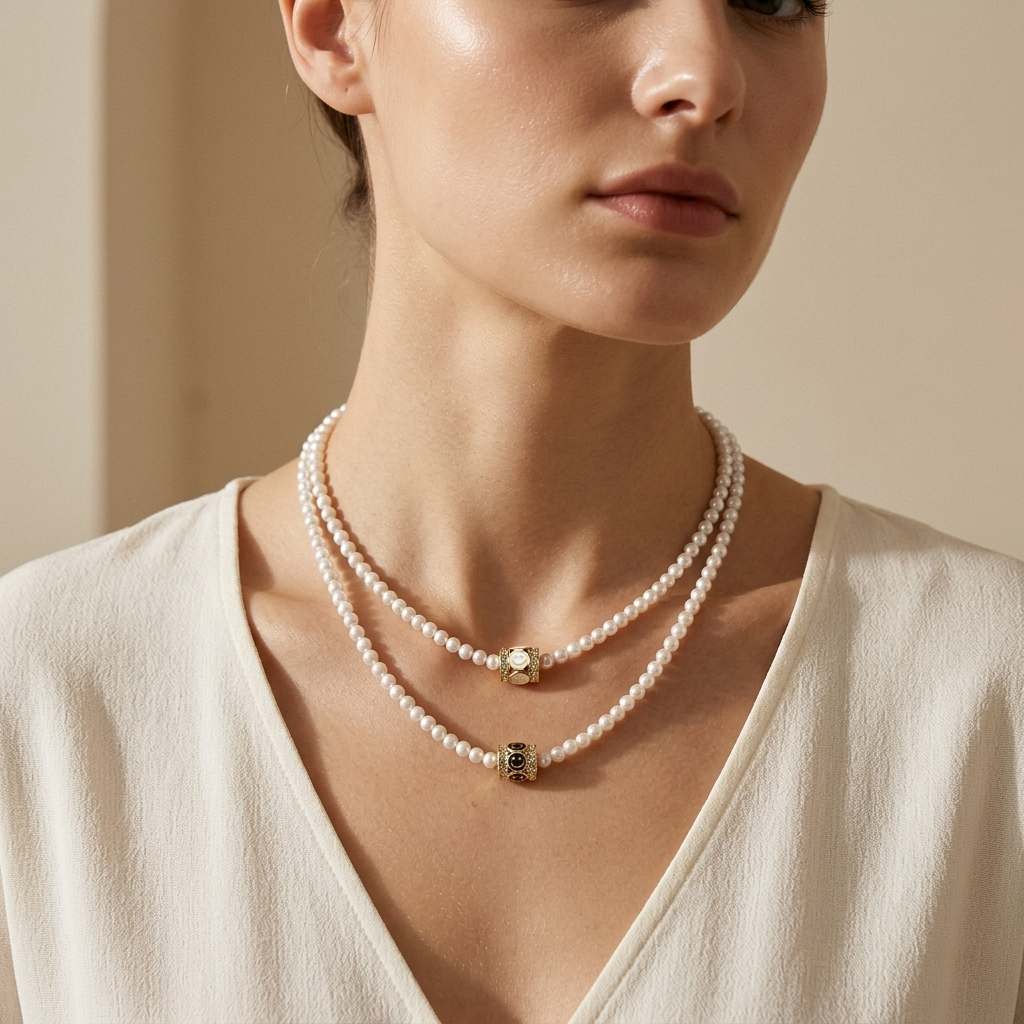 Handmade Customizable Fresh Water Pearl Necklace