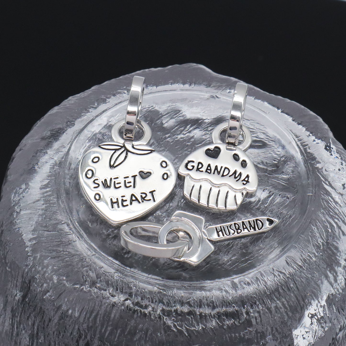 Newest Custom Jewelry Charm Pendant Openable Clasp Strawberry Key 925 Sterling Silver Pendant For Jewelry Making