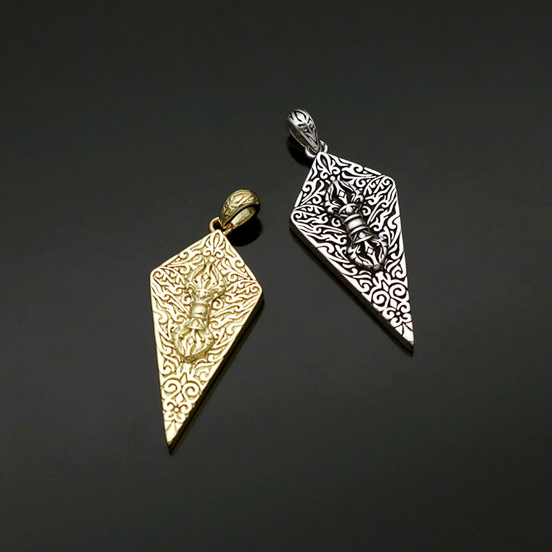 Hot Selling China Factory Wholesale Manufacture Women Fashion Gold Plated Vintage Brass Pendant For Diy Necklace Making