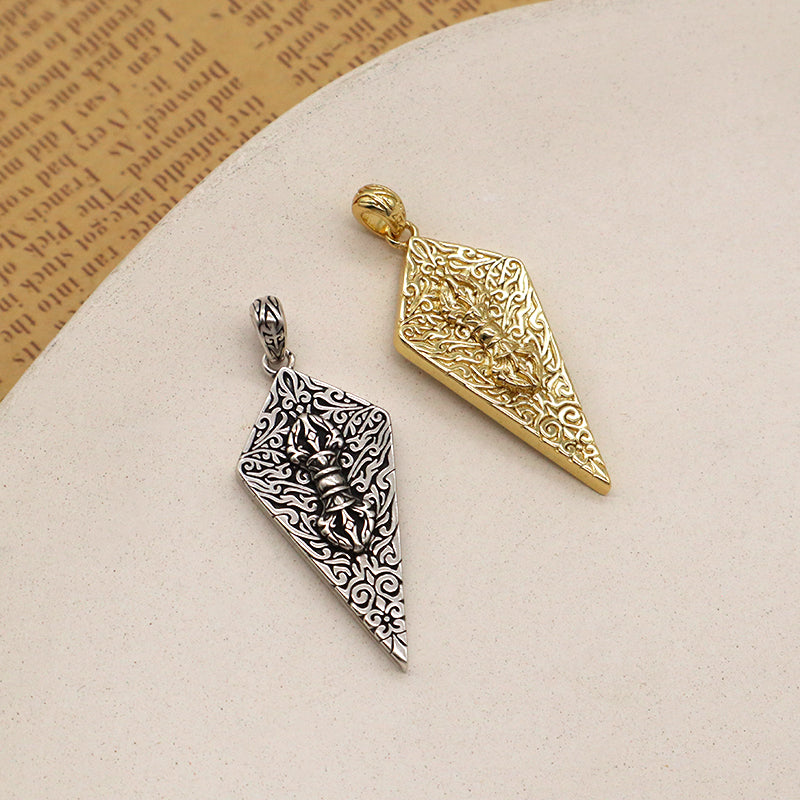 Hot Selling China Factory Wholesale Manufacture Women Fashion Gold Plated Vintage Brass Pendant For Diy Necklace Making
