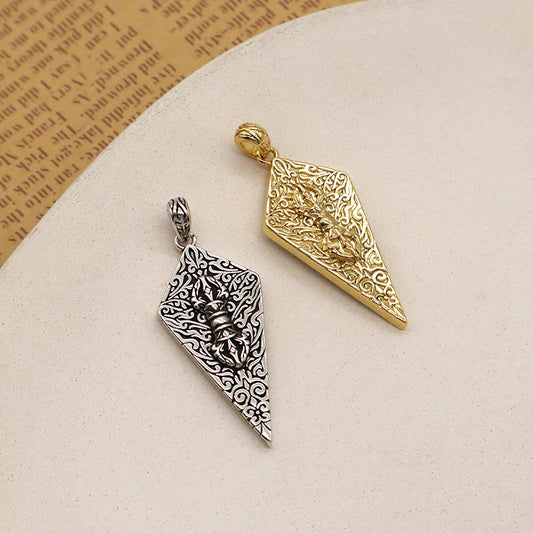Hot Selling China Factory Wholesale Manufacture Women Fashion Gold Plated Vintage Brass Pendant For Diy Necklace Making