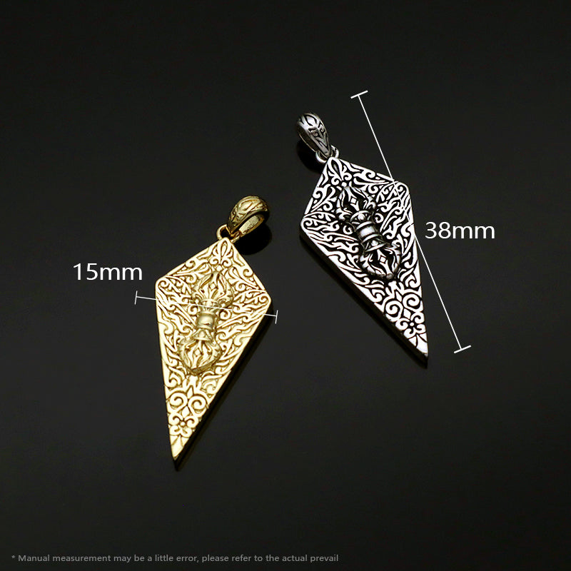 Hot Selling China Factory Wholesale Manufacture Women Fashion Gold Plated Vintage Brass Pendant For Diy Necklace Making