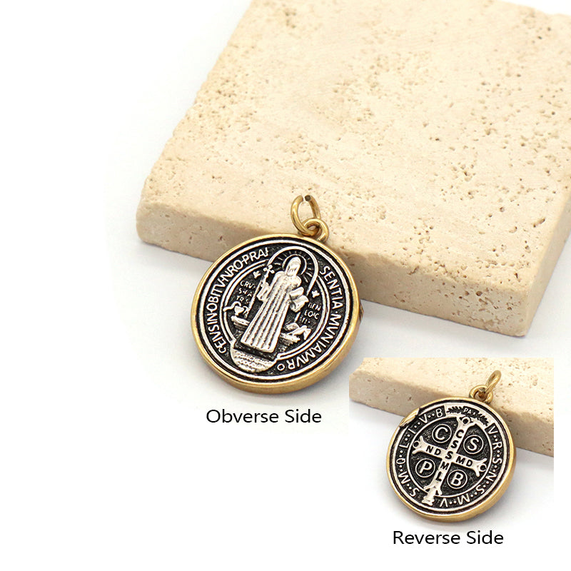 China Factory Wholesale Fashion Design Custom Charm Pendant Jewelry Gold Plated Vintage Pendant For Necklace Making