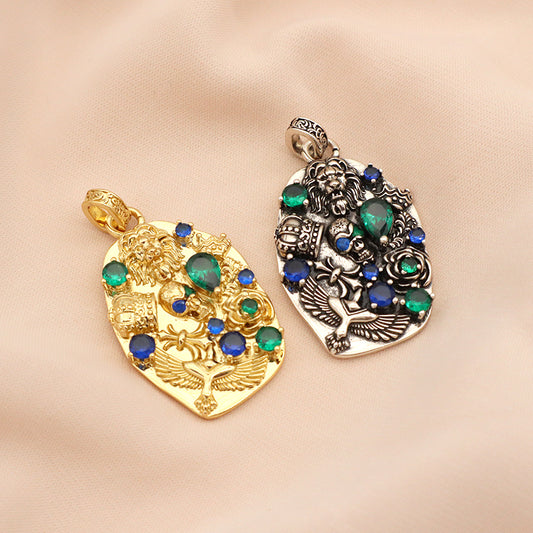 Design Wholesale Manufacture Various Custom Factory Wholesale Women Men Charm Jewelry Gold Plated Vintage Pendant For Necklace