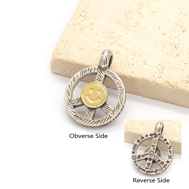 Good Quality Oem Factory Wholesale Customized  Vintage Brass Pendant Necklace Charm  Gold Plated Pendant For Diy Jewelry Making