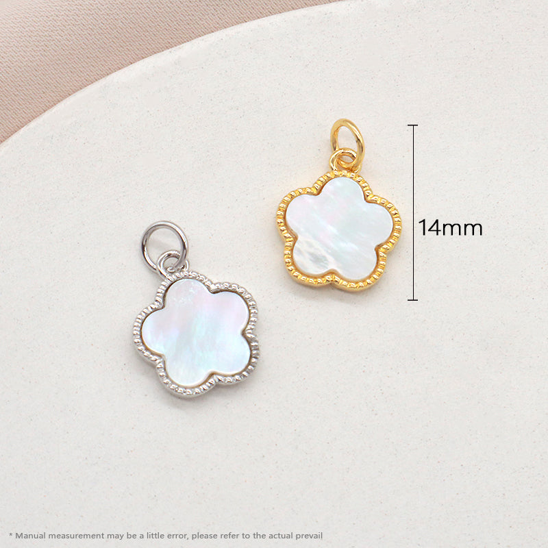 Custom New Manufacture Factory Shell Charm Pendant Jewelry Gold Plated Natural Shell Pendant For Necklace