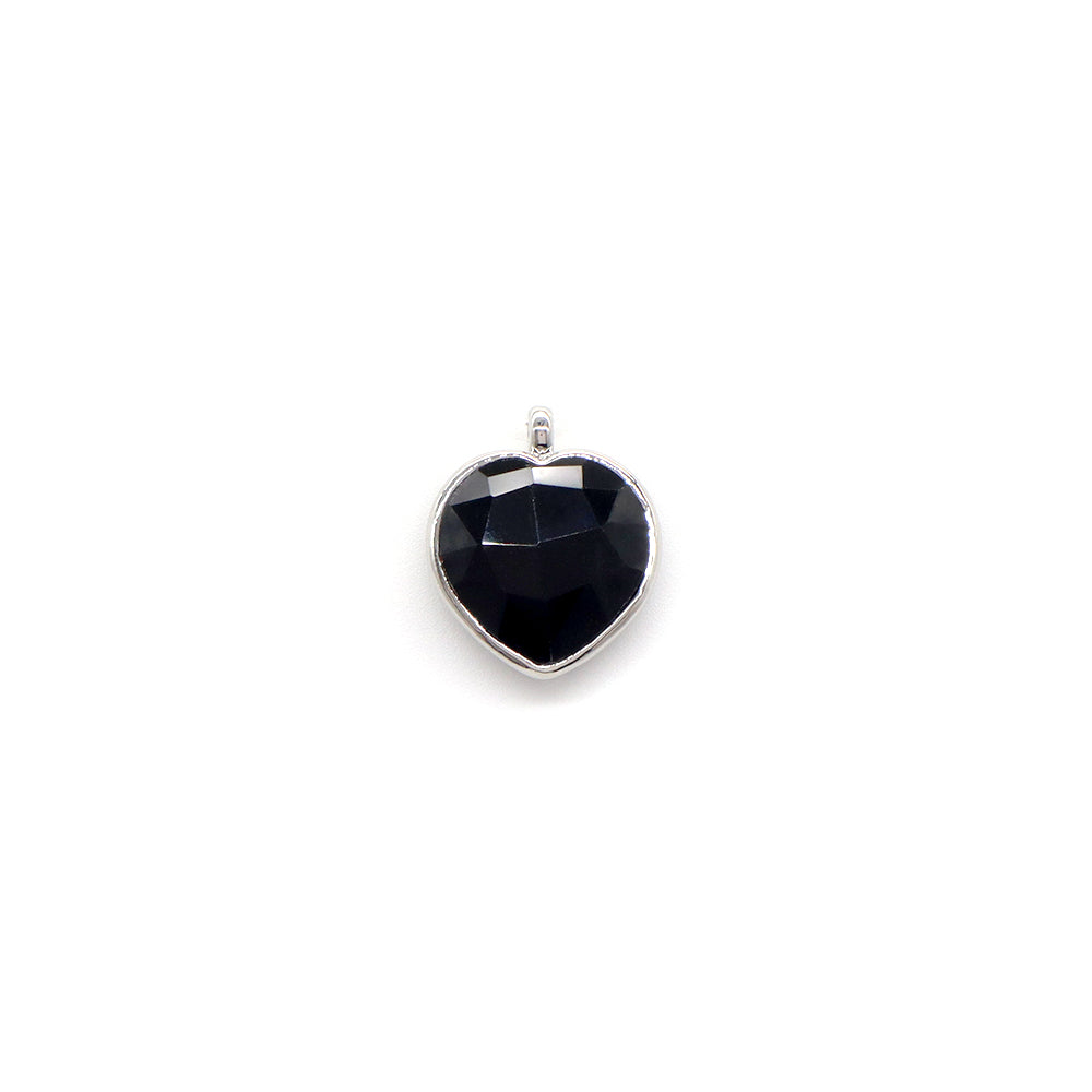 Newest Wholesale Custom Jewelry Charm Pendant Rhodium Plated Natural Stone Necklace Pendant