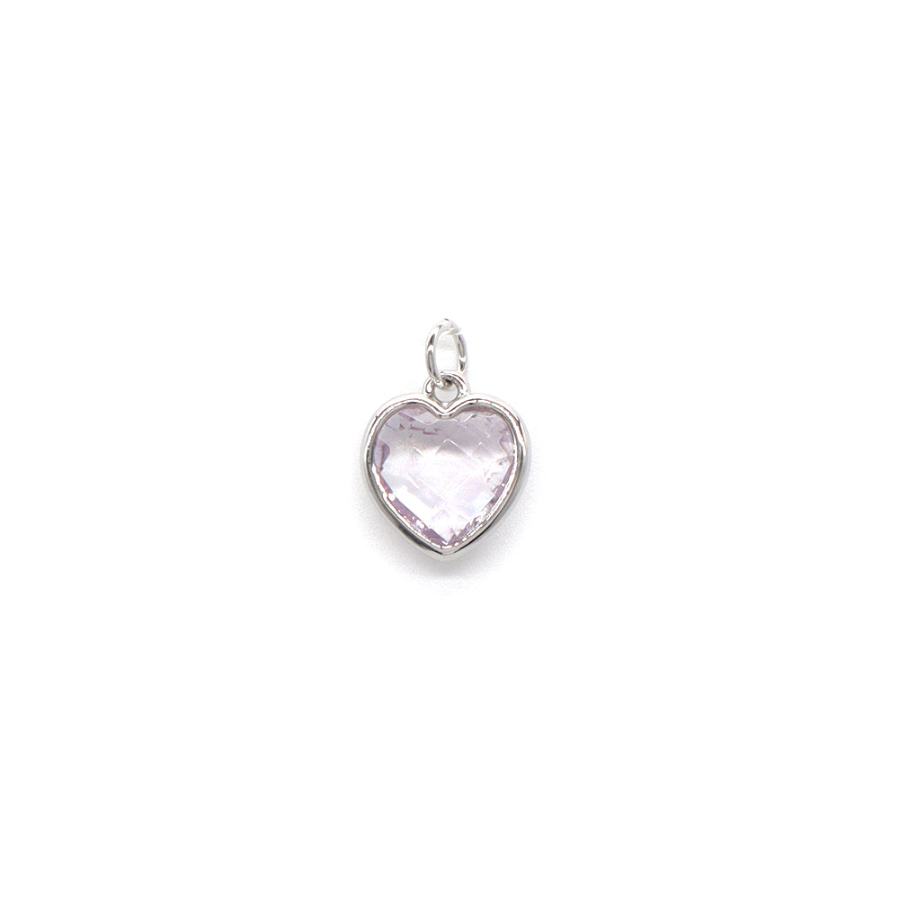 Newest Wholesale Custom Jewelry Charm Pendant Rhodium Plated Natural Stone Necklace Pendant