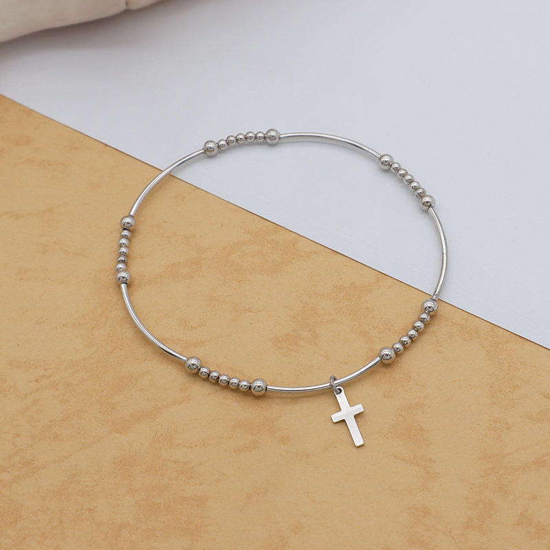 Ttrendy Bracelet High Quality Natural Fresh Water Pearl 925 Sterling Silver Bracelets Beaded Bracelet