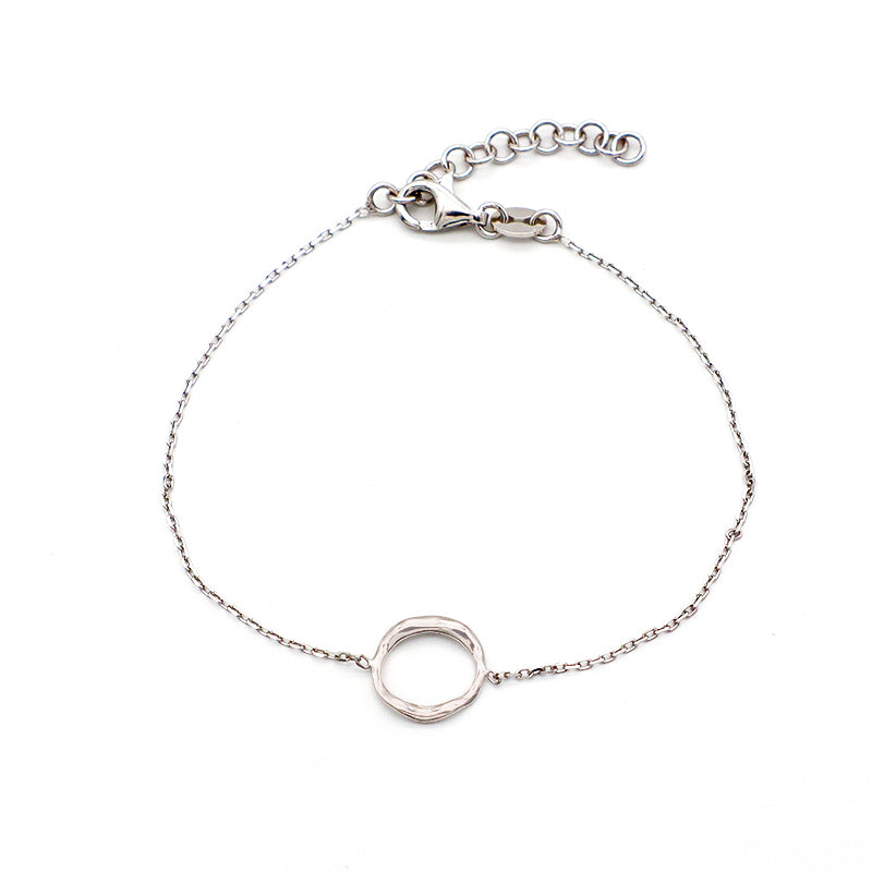 Good Quality Wholesale Trendy Woman Jewelry Bracelet 925 Sterling Silver Evil Eyes Bracelet