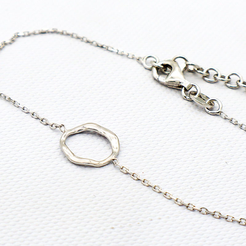 Good Quality Wholesale Trendy Woman Jewelry Bracelet 925 Sterling Silver Evil Eyes Bracelet