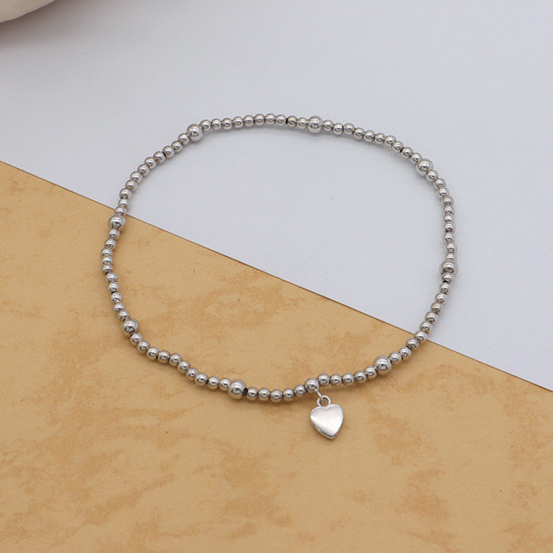 Trendy Bracelet High Quality Natural Fresh Water Pearl 925 Sterling Silver Bracelets Beaded Bracelet