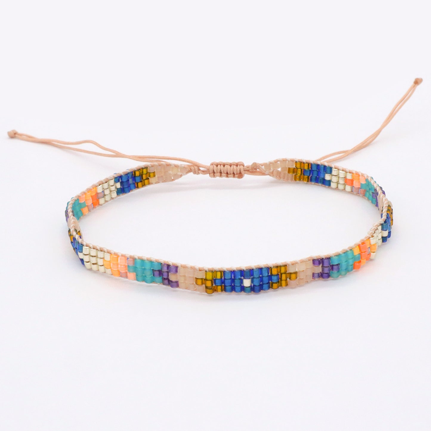 New Colorful Miyuki Jewelry Multicolor Beads bracelet bangle Fashion adjustable Handmade Custom Woven Miyuki boho Bracelet