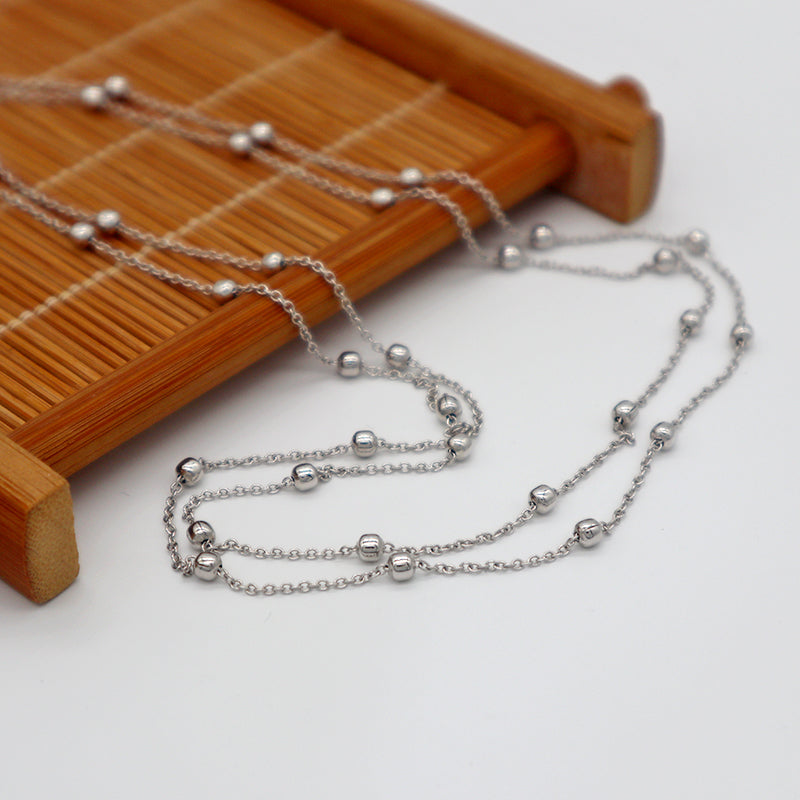 Sterling Silver 925 Custom Design OEM ODM Jewelry Necklace Manufacturer