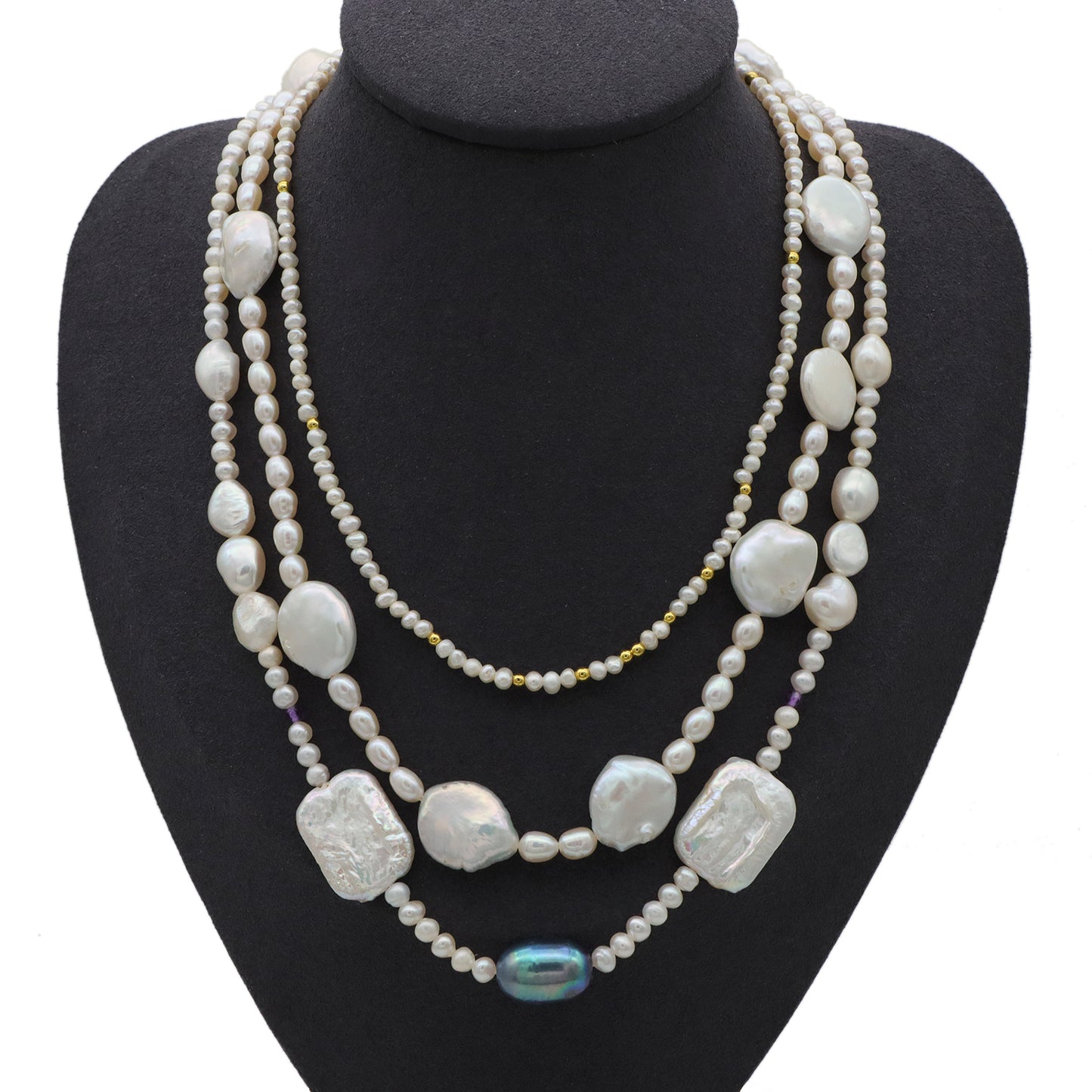 Custom OEM Necklace Jewelry Freshwater Pearl Necklace Handmade Jewelry