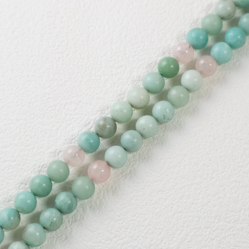 OEM Handmade Wholesale Customized Adjustable Woven Cord 8mm Natural Stone Beads Moon Pendant Macrame Necklace For Men Women