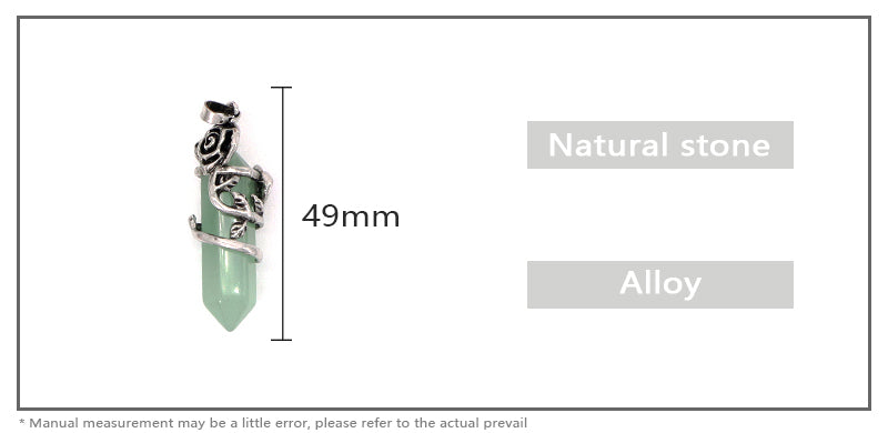 Hot Selling Newest Healing Stone Alloy Rose Charm Necklace Pendant Black Plated Natural Stone Rose Pendant For Jewelry Making